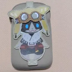 モンスターハンタークロス ポーチ 　3DS LL マフモフネコ