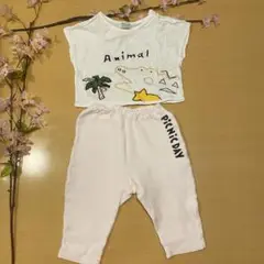 ベビーパジャマセット　トップスパンツ　90