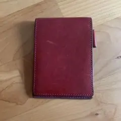 CUOIO ITALIANO OLEATO/RHODIAメモ帳ケース 革