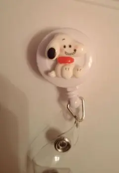 キャラクターリール式ネームホルダークリップ付き