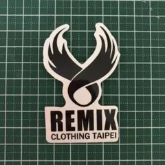 remix ステッカー シール ロゴ