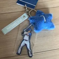 日本ハムファイターズ　ファーチャーム付き推しキーチェーン　松本剛 #7