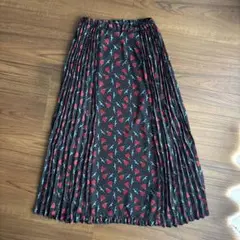 GU×UNDERCOVER プリーツロングスカート アンダーカバー S