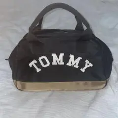 TOMMY ダッフルバッグ 黒/金
