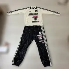 adidas IMBATIBLE メッシュ長袖（M）、ピステパンツ 黒（O）