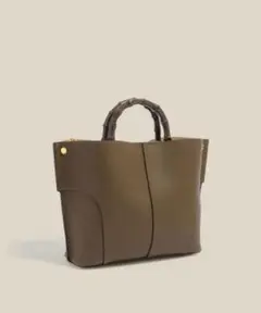 ROPÉ 【E'POR】BAMBOO BAG Medium【超軽量】カーキ