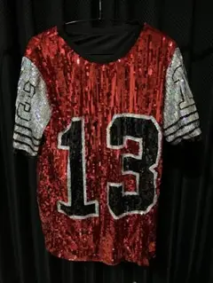 スパンコール Tシャツ 衣装 ダンス ヒップホップ 13