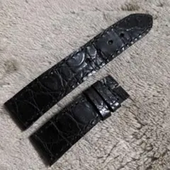 時計ベルト 20mm ワニ革　丸斑　ラグ幅20mm 尾錠幅18mm