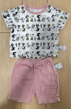UNIQLO スヌーピー　ベビーパジャマ　80cm