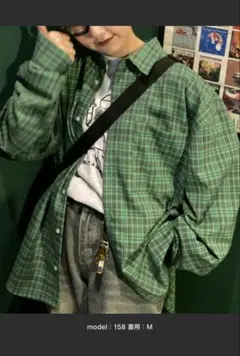 CIAOPANIC TYPY 緑 チェックシャツ XL