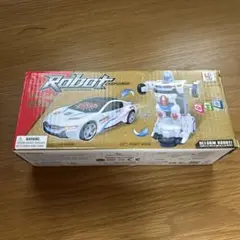 【匿名配送】自動変形ロボットカー　子ども　男の子　おもちゃ　車　ロボット　変形