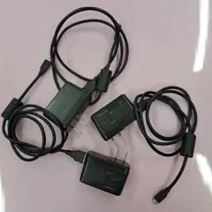マイクロUSB Panasonic 充電器 3個セット USBプラグ