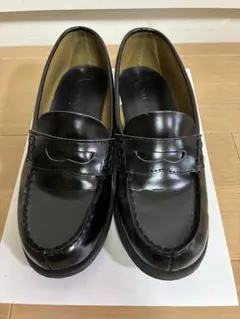 ローファー 24cm CHARKIES 黒 3E