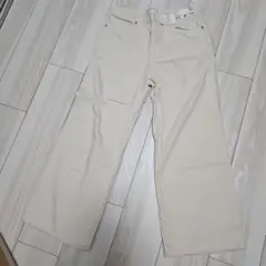 新品 未使用 タグ付き UNIQLO ローライズバギージーンズ　23