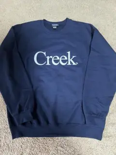 Creek スウェット　ネイビー　Lサイズ