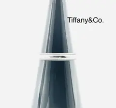 【Tiffany&Co. 】 11.5号 Pt950 ミルグレイン リング