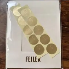 フェイラー　ギフト用パッケージ　ステッカー