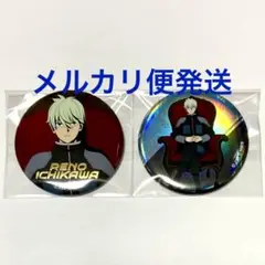 市川レノ　Chair　缶バッジ　怪獣8号　プラザ　PLAZA　箔押し　オーロラ