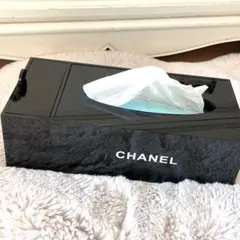 未使用品☆希少❣️非売品☆CHANELノベルティ☆ティッシュケース 小物入れ付き