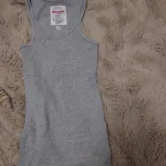 Zenana グレー タンクトップ S