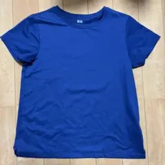 UNIQLO ユニクロ　AIRism半袖Tシャツ　ネイビー　Ｌサイズ