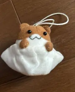 当時物　平成　レトロ　サンエックス　ハムちゃん商店街　ぬいぐるみ　キーホルダー San-Xネット