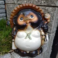 信楽焼　7号福狸　タヌキ　たぬき　狸
