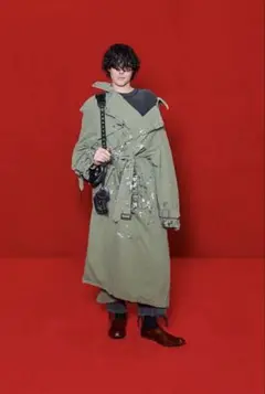 OLD BALENCIAGA オールドバレンシアガ トレンチコート ロングコート BALENCIAGA - バレンシアガ BALENCIAGA トレンチコートの通販 by
