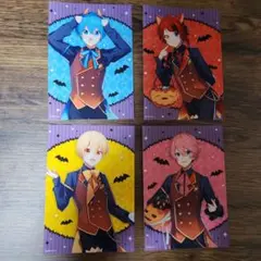 すとぷり Halloween　4枚セット ころん　莉犬　るぅと　さとみ