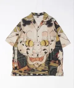 【カヤ】着る、NIPPON ART 倭の絵シャツL