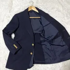 美品✨ポロラルフローレン 紺ブレ テーラード 金ボタン 2B Mサイズ