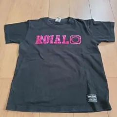ROIAL ブラック Tシャツ 半袖 ミディアム