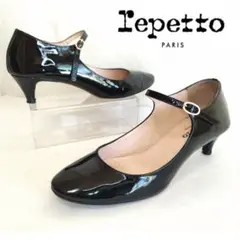 【廃版・レア】repetto レペット メリージェーン ピンクゴールド 37