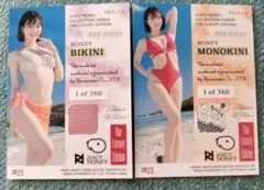 美谷朱音 ビキニ モノキニカード