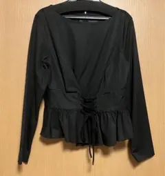 GRACE CONTINENTAL ウエストレースアップトップス