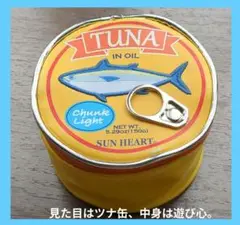 【最終値下げ】 ツナの缶詰をモチーフにした小物入れ！