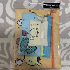 ナガノ サンリオ ポーチ ポムポムプリン ハンギョドン コロコロクリリン