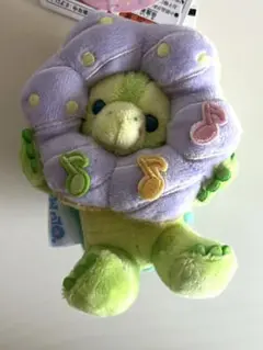 ディズニーシー　オルメル　亀　ぬいぐるみ　ドーナツ　キーホルダー