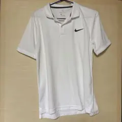 Nike DRI-FIT ホワイトポロシャツ M