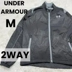 2way　UNDER ARMOUR　アンダーアーマー　ウィンドブレーカー　グレー