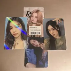 イェジ　ITZY トレカ　特典　セット