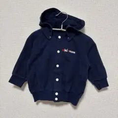 ミキハウス ビッグロゴ パーカー トレーナー