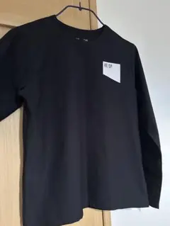 RE/SP ブラック ロングTシャツ