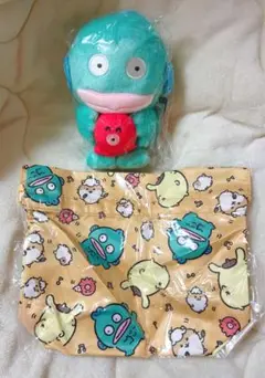 サンリオ ナガノコラボ ハンギョドン ぬいぐるみ 巾着 2つセット