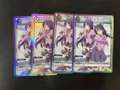 〈物語〉シリーズ　4枚セット　プロモ　ユニアリ　ユニオンアリーナ