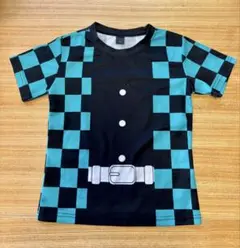 鬼滅の刃 竈門炭治郎 半袖Tシャツ 110cm