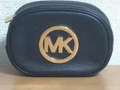 MICHAEL KORS マイケルコース ポーチ ロゴ レザー 新品未使用