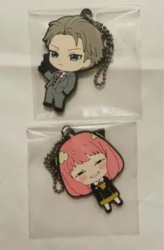 SPY×FAMILY　カプセルラバーマスコット　アーニャ　ロイド