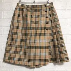 バーバリー レア 90s Burberrys ノバチェック ワイドハーフパンツ