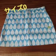 【絶版美品】パーリーゲイツ しずく柄 スカート ハワイの気候 サイズ0 S